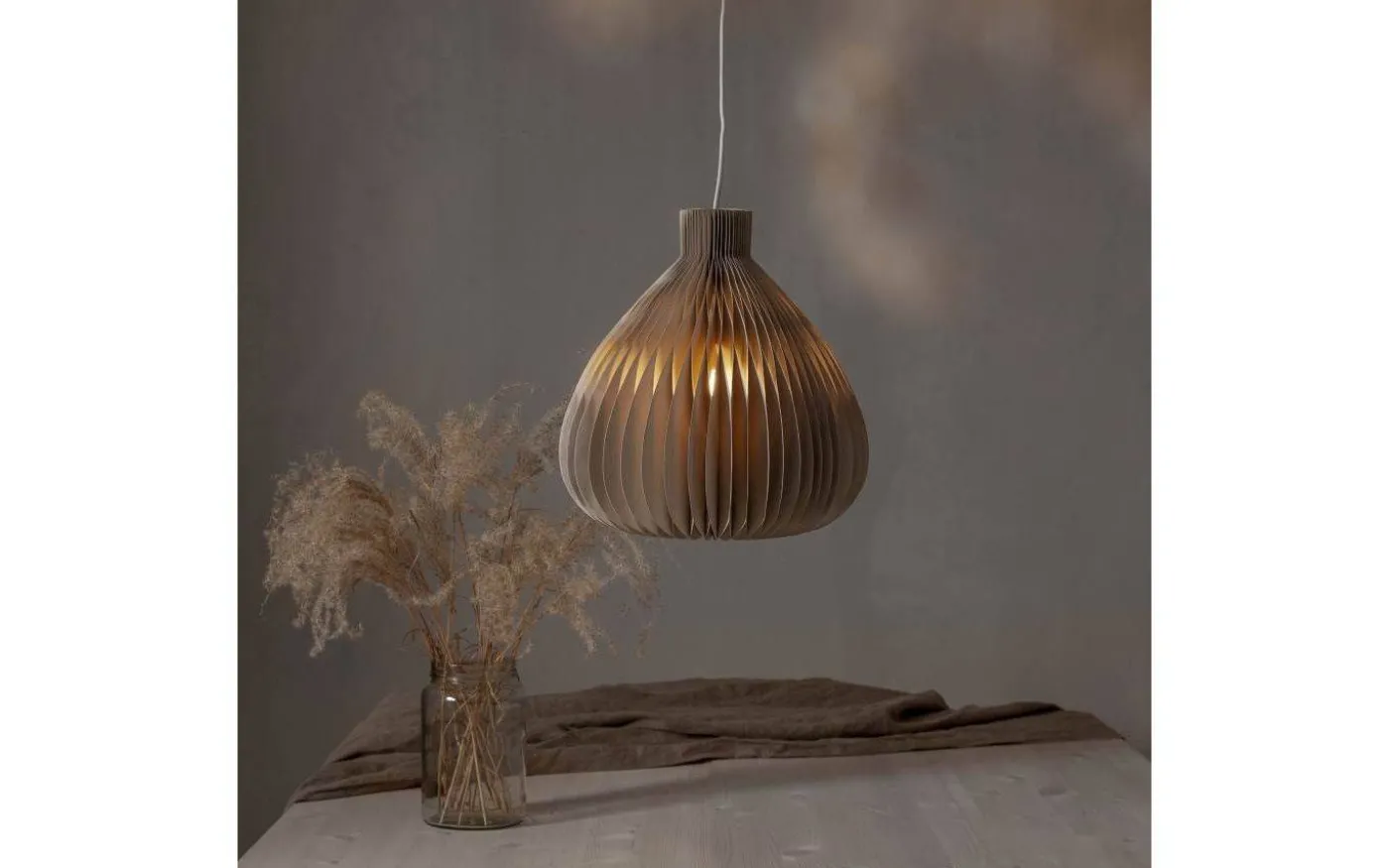 Honeycomb Takskärm 28cm Beige