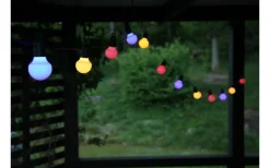 Star Trading Hooky Ljusslinga 5,7m 20L Färgmix IP44* Partyslingor Utomhus 230V|Partyslingor Utomhus 230V