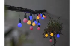 Star Trading Hooky Ljusslinga 5,7m 20L Färgmix IP44* Partyslingor Utomhus 230V|Partyslingor Utomhus 230V