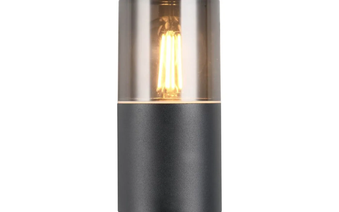 Hoosic Vägglampa 1-del E27 mattsvart IP44