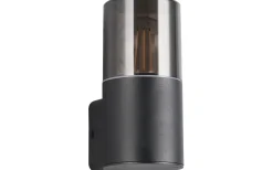 Hoosic Vägglampa 1-del E27 mattsvart IP44