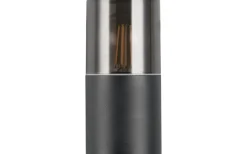 Hoosic Vägglampa 1-del E27 mattsvart IP44