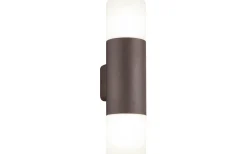 Vägglampor Utomhus<Trio Lighting Hoosic Vägglampa 2-delad E27 rustik IP44