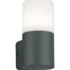 Vägglampor Utomhus<Trio Lighting Hoosic Vägglampa 1-dels E27 antracit IP44