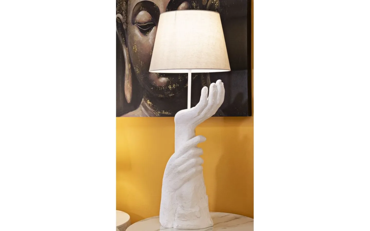 Mauro Ferretti Horizon Bordslampa 93cm Vit/Beige* Bordslampor