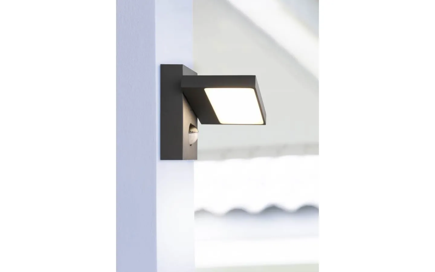 Vägglampor Utomhus<Trio Lighting Horton Vägglampa LED antracitgrå rörelsesensor IP54