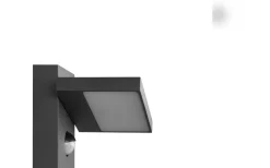 Vägglampor Utomhus<Trio Lighting Horton Vägglampa LED antracitgrå rörelsesensor IP54