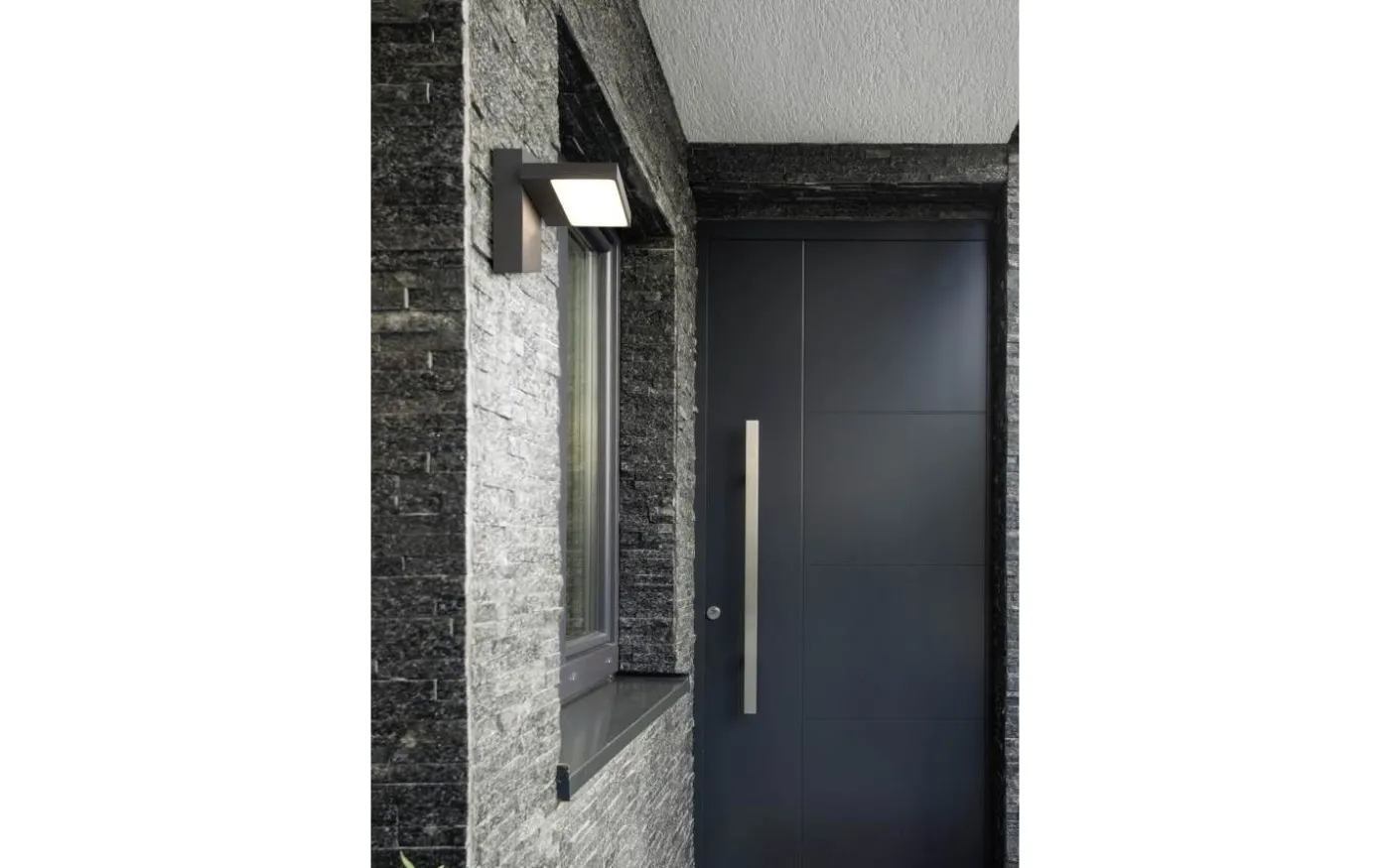 Horton Vägglampa LED antracit IP54