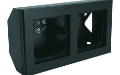 Strömbrytare & Vägguttag<Malmbergs Hörnbox Optima Svart