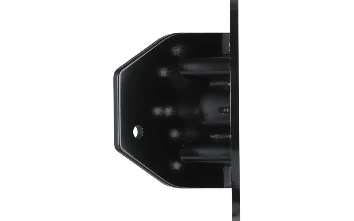 Hörnfäste 11,2cm Universal Svart