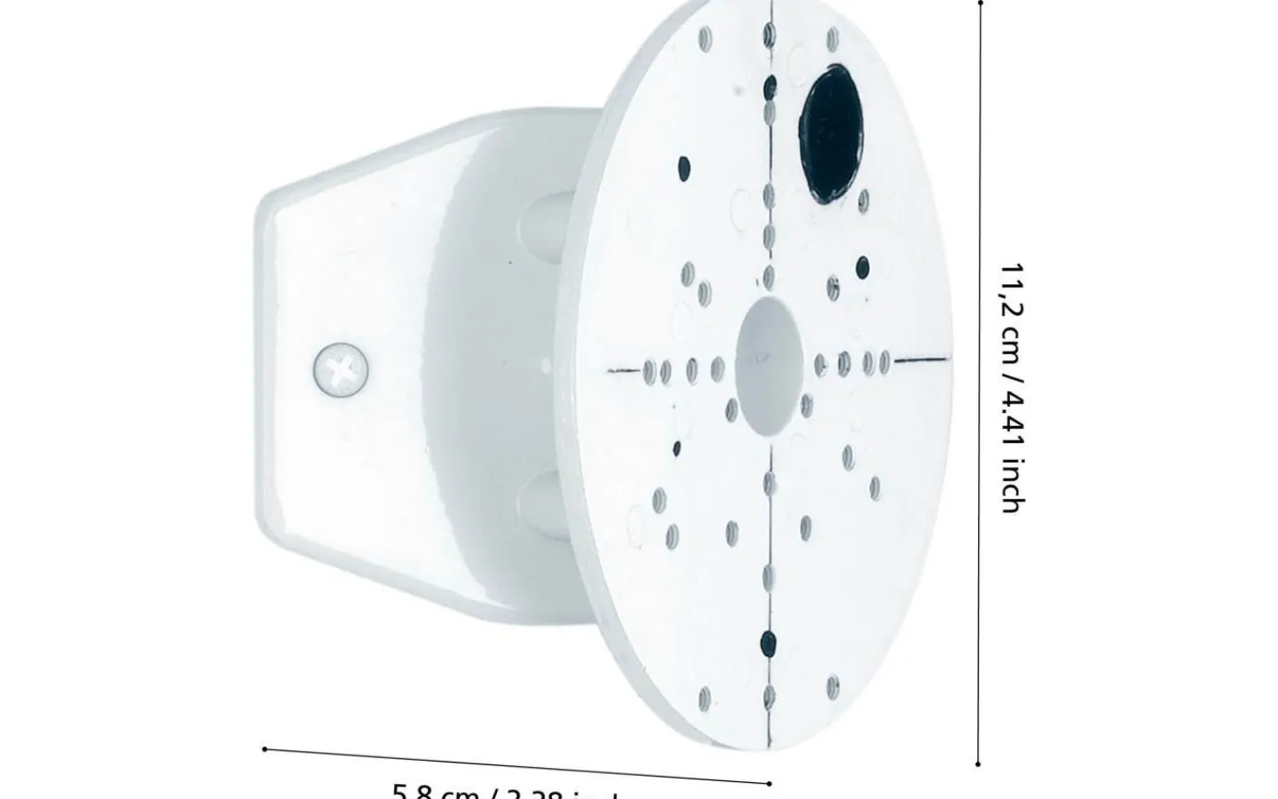 Reservglas Och Reservdelar<Eglo Hörnfäste 11,2cm Universal Vit