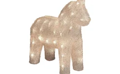 Konstsmide Häst Utomhusdekoration 32cm Transparent IP44* Julpynt Utomhus