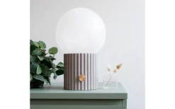 Globen Lighting Hubble Bordslampa 24cm Grå* Vardagsrum|Sovrum