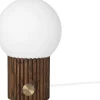 Globen Lighting Hubble Bordslampa 24cm Valnöt* Bordslampor