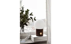 Globen Lighting Hubble Bordslampa 24cm Valnöt* Bordslampor