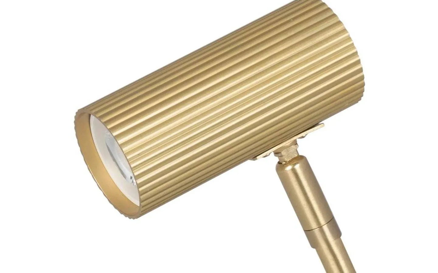 Klämlampor|Bordslampor<Globen Lighting Hubble Klämlampa 12cm Borstad Mässing