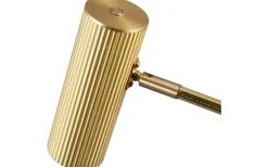 Globen Lighting Hubble Read Golvlampa 140cm Borstad Mässing* Golvläslampor