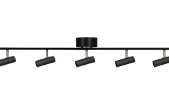 Avlånga Takspotlights|Takspot Med Minst 4 Lampor<Globen Lighting Hubble Takspotlight 120cm Svart