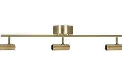 Hubble Takspotlight 3L 80cm Borstad Mässing