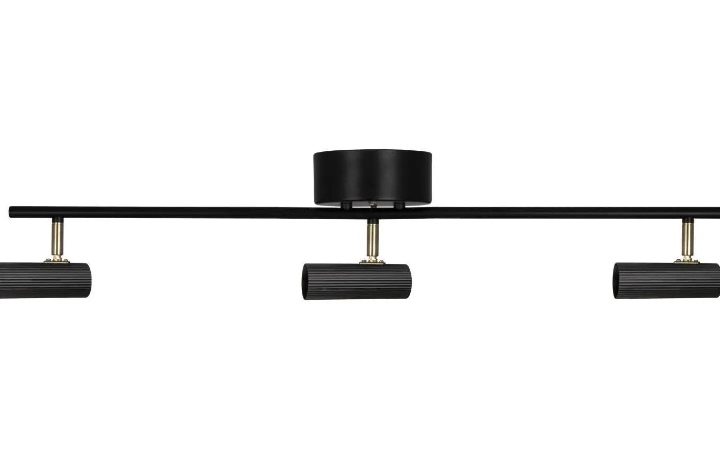 Globen Lighting Hubble Takspotlight 3L 80cm Svart* Avlånga Takspotlights|Takspot Med 3 Lampor