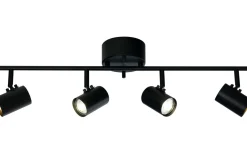 Aneta Hugin Takspotlight 75cm Svart* Avlånga Takspotlights|Takspot Med Minst 4 Lampor