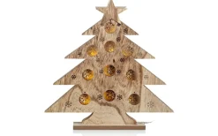 Hulda Batteridriven Bordsdekoration 40cm Trä