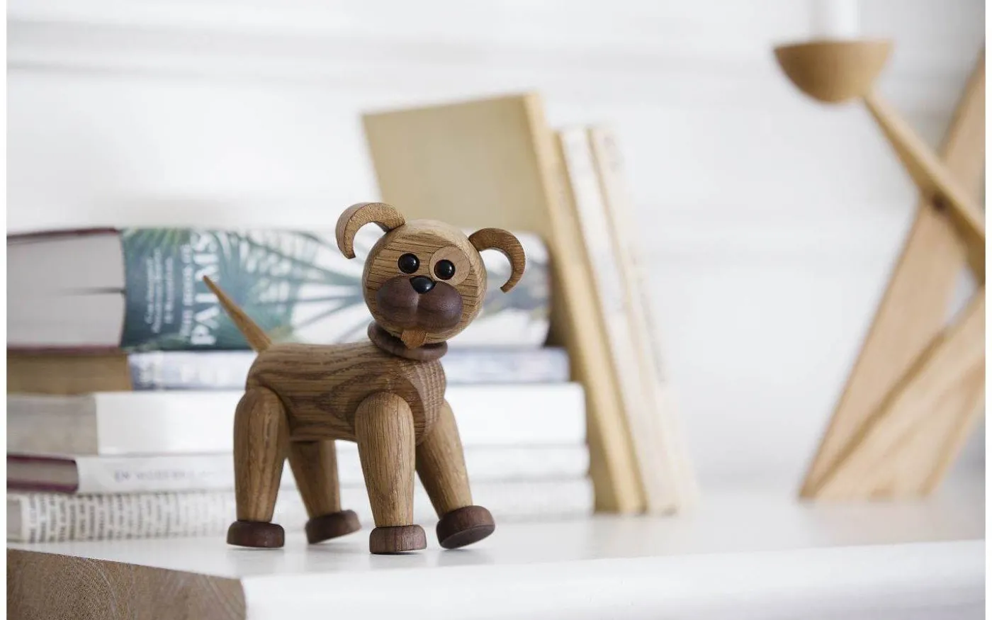 Hund Happy Dog Trädekoration 13,5cm Ek
