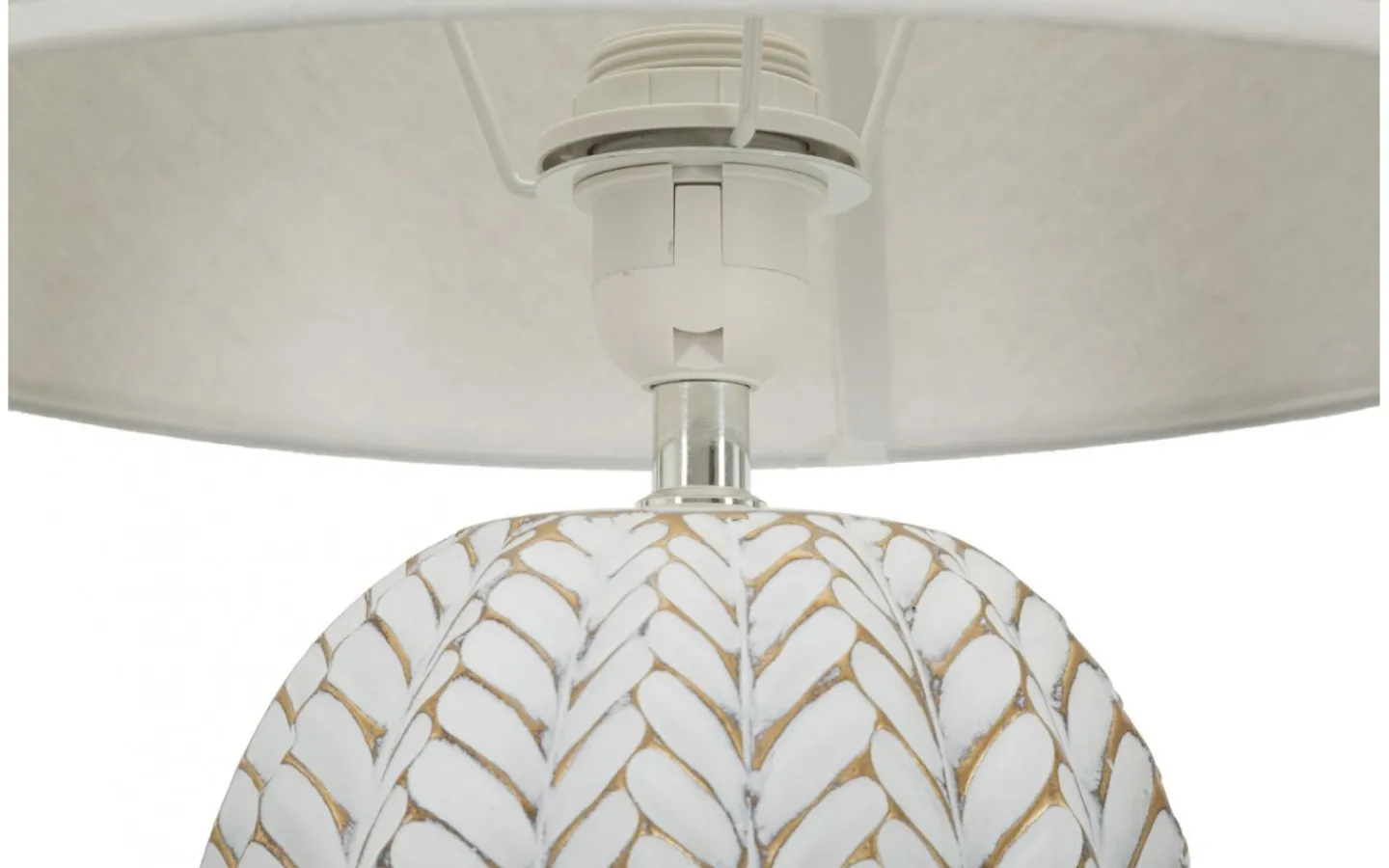 Bordslampor<Mauro Ferretti Hybrid Bordslampa 65cm Vit