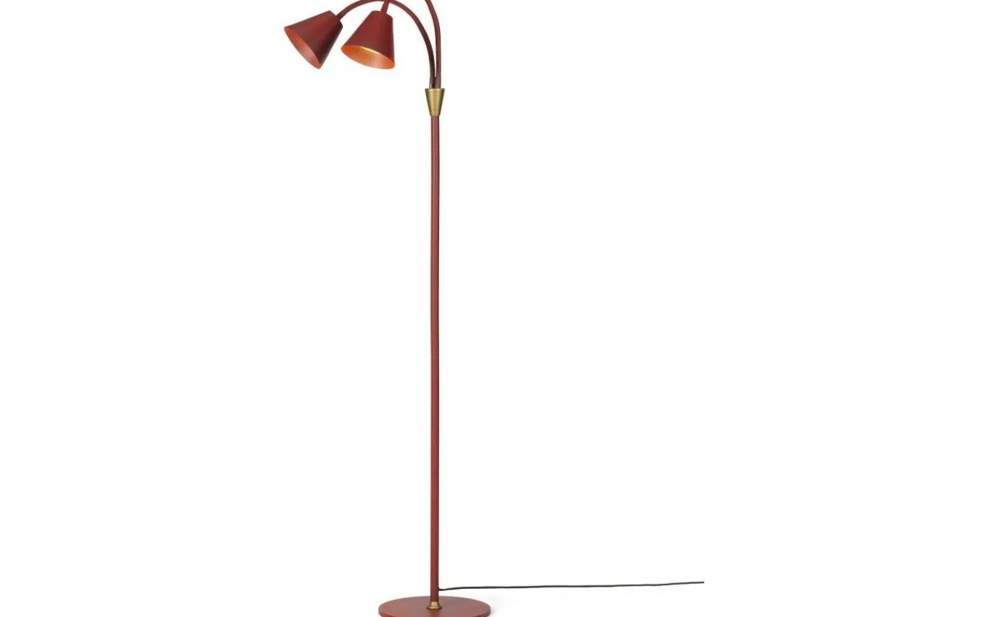 Halo Design Hygge Golvlampa 2L 135cm Maroon* Golvläslampor