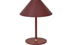 Hygge Uppladdningsbar Bordslampa LED 3W 3000K 25cm Maroon IP54
