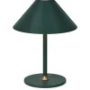 Halo Design Hygge Uppladdningsbar Bordslampa LED 3W 3000K 25cm Mörkgrön IP54* Uppladdningsbara Lampor Utomhus|Uppladdningsbara Lampor Utomhus