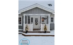 Konstgranar Med Led|Julpynt Utomhus<Star Trading Hytte Konstgran LED 120cm IP44