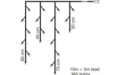Ice Istappsslinga 10x0,7m LED Lightson