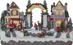 Iceville Julby Batteridriven med Timer