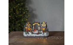 Iceville Julby Batteridriven med Timer