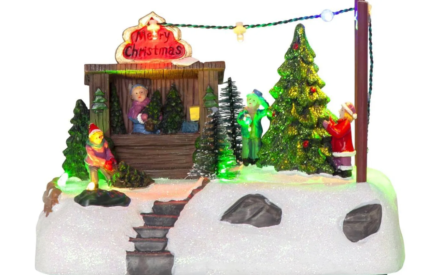 Iceville Julby 18cm Multifärgad