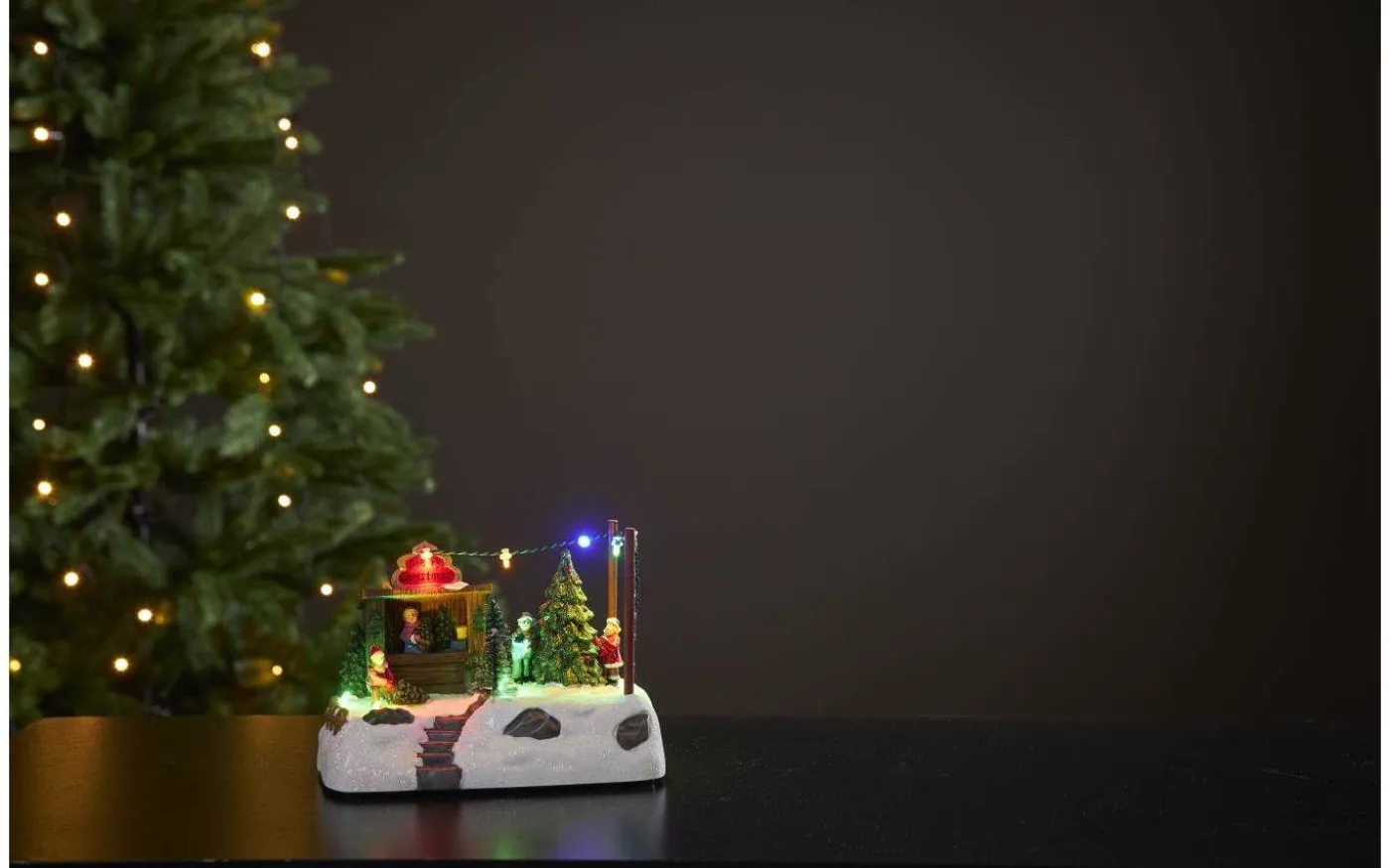 Iceville Julby 18cm Multifärgad