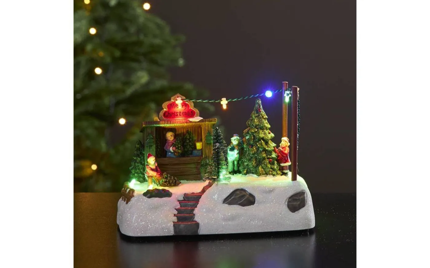 Iceville Julby 18cm Multifärgad