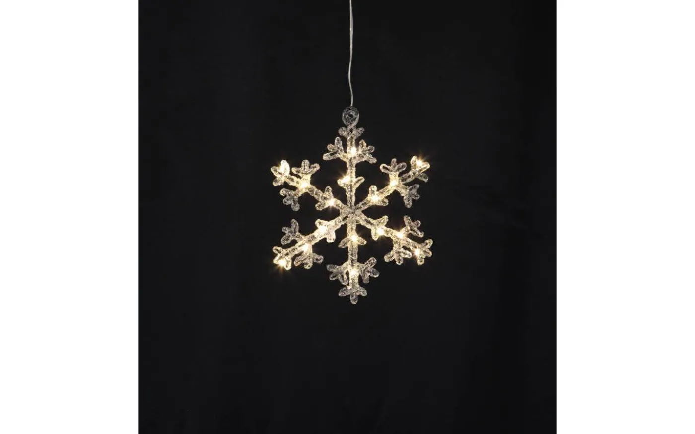 Icy Batteridriven Snöflinga LED 18cm