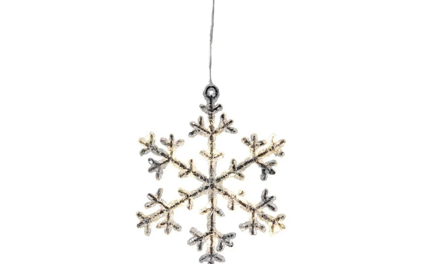 Icy Batteridriven Snöflinga LED 18cm