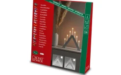 Visa Alla Adventsljusstakar|Adventsljusstakar 31-60 Cm<Konstsmide Ida Adventsljusstake 7L Grå 34cm