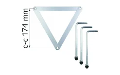 Kompletta Stolplyktor<Malmbergs Idefjord Stolplykta 2,5m 2xE27 Vit IP44