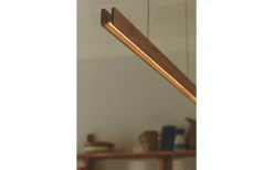 Avlånga Taklampor<Nordlux Ilgas Taklampa 115cm LED 3000K 42W Natur