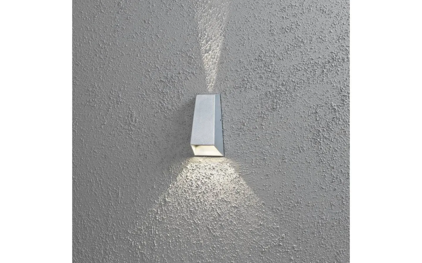 Konstsmide Imola Vägglampa LED 3000K 2x3W Grå IP54* Upp & Nedljus Lampor|Vägglampor Utomhus