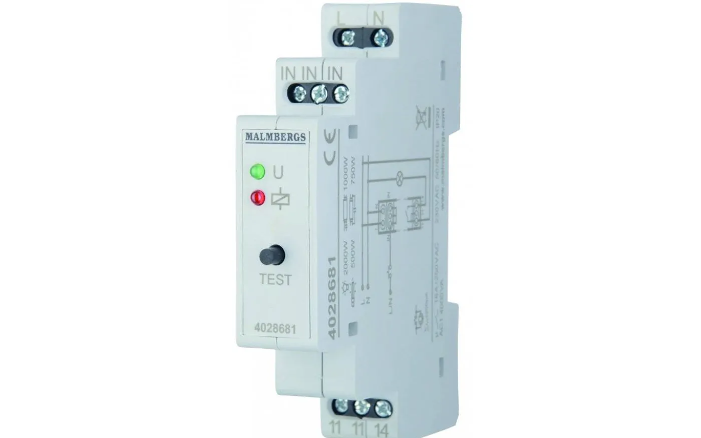 Impulsrelä, 1sl, 230V