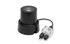 Markbelysning<Konstsmide Inbyggd Markspot 6W LED 3000K Svart/Glas topp IP65