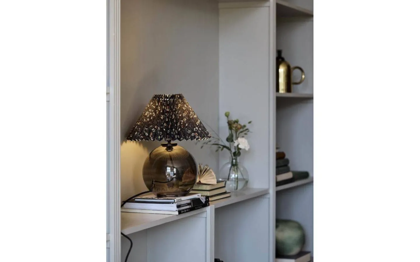 PR Home Ines Lampskärm Blomma 30cm* Plisserade Lampskärmar