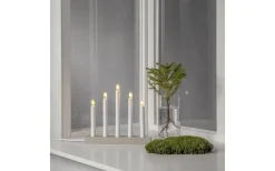 Visa Alla Adventsljusstakar|Adventsljusstakar 0-30 Cm<Star Trading Inez Adventsljusstake 24cm Beige