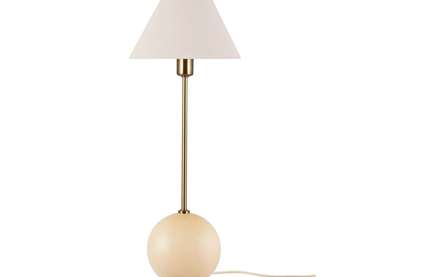 Bordslampor<Globen Lighting Iris Bordslampa 51cm Creme