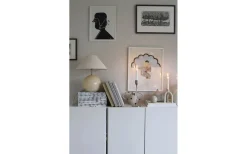 Bordslampor<Globen Lighting Iris Bordslampa 39cm Creme